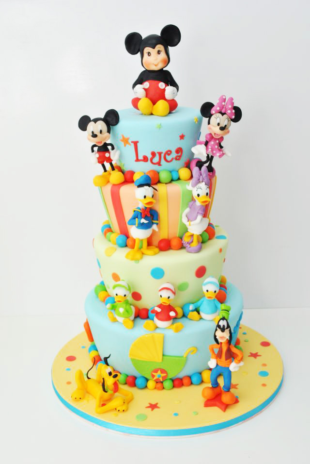 tort botez mickey mouse