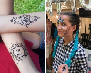 atelier henna petrecere copii